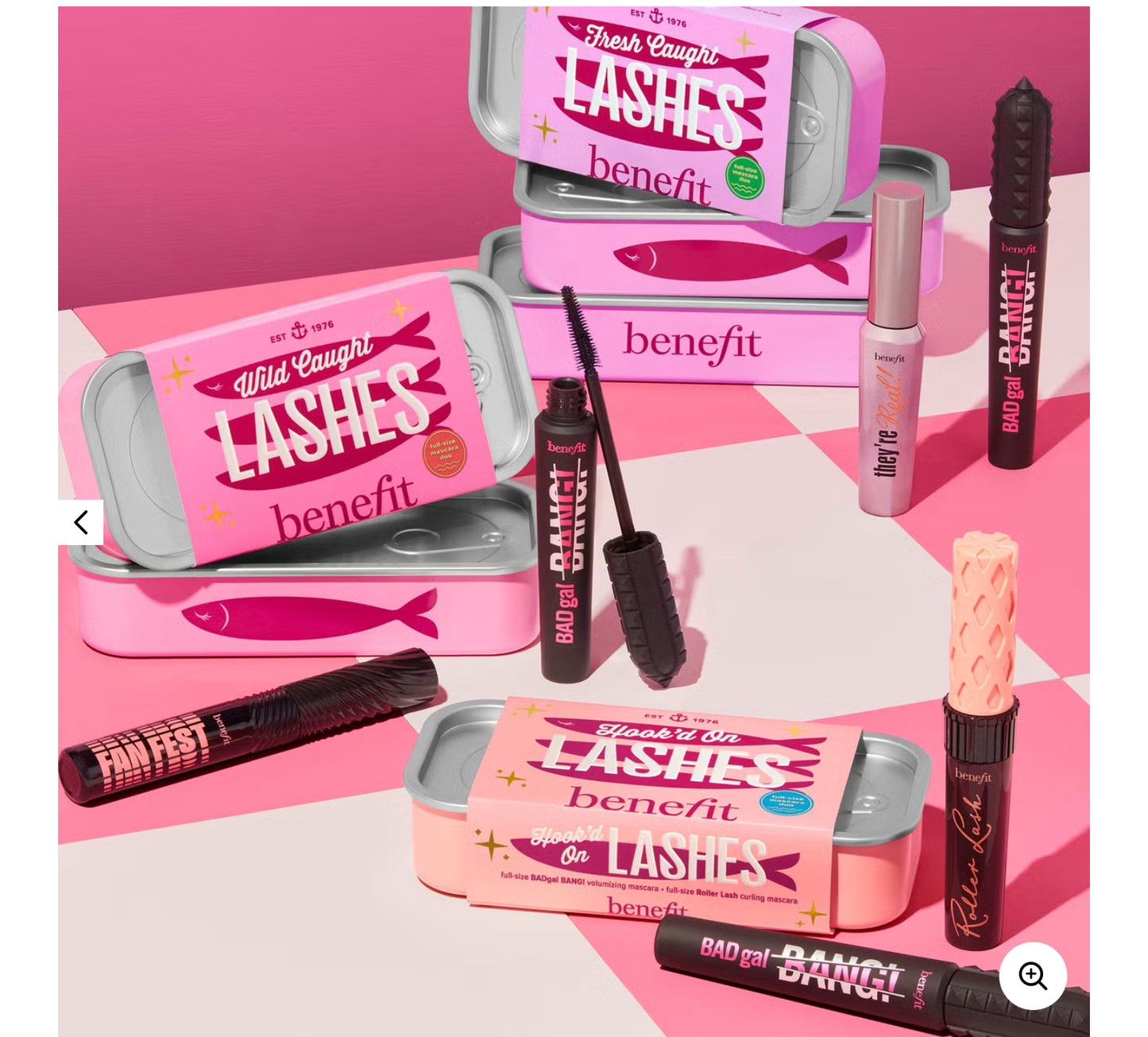 benefit Wild Caught Lashes Badgal Bang! and Fan Fest Mascara Duo