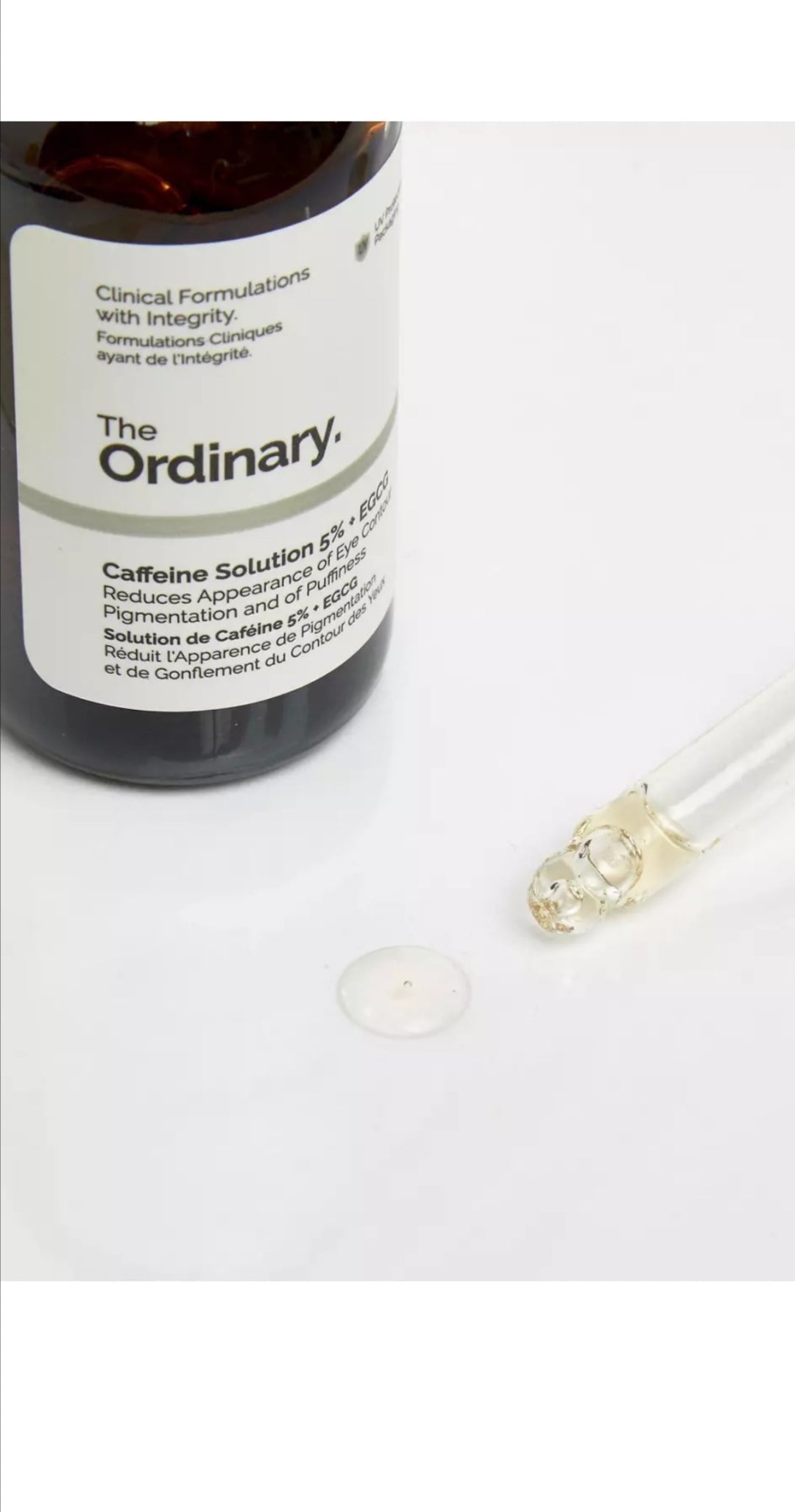 محلول الكافيين العادي 5% + EGCG 30 مل