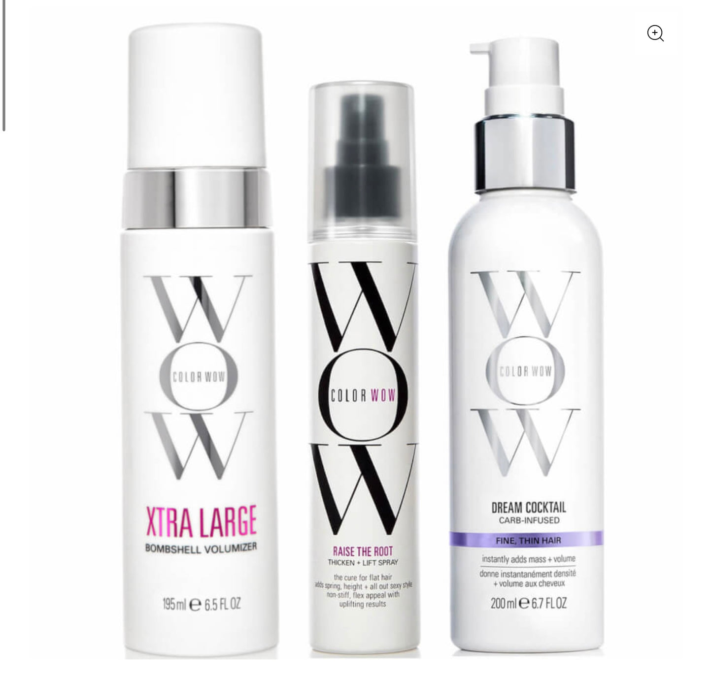 مجموعة كولور واو لتكثيف الرموش