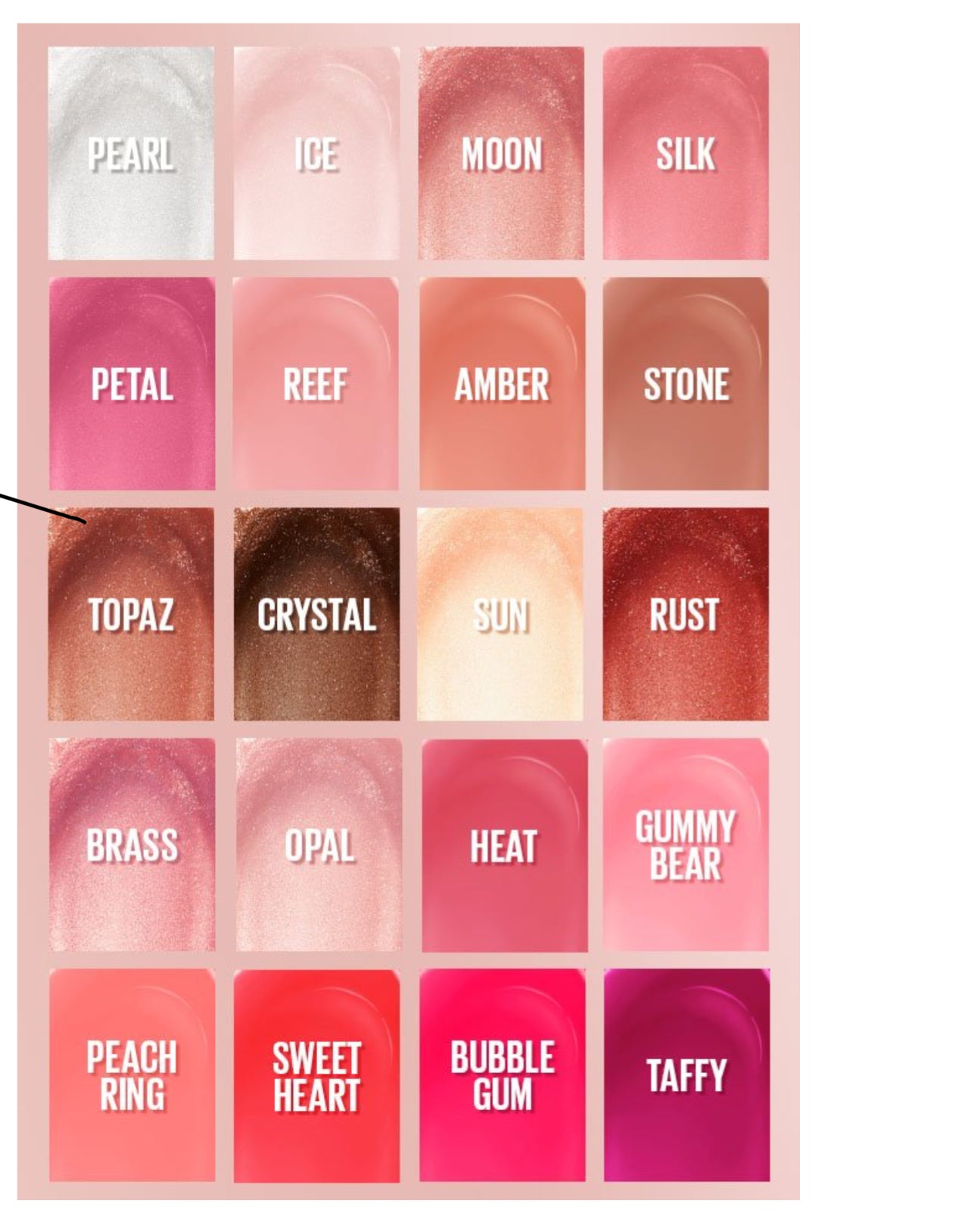 Maybelline lifter gloss - Rust