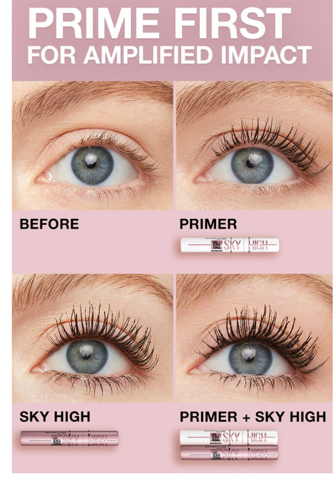 Maybelline LASH SENSATIONAL SKY HIGH® TINTED PRIMER