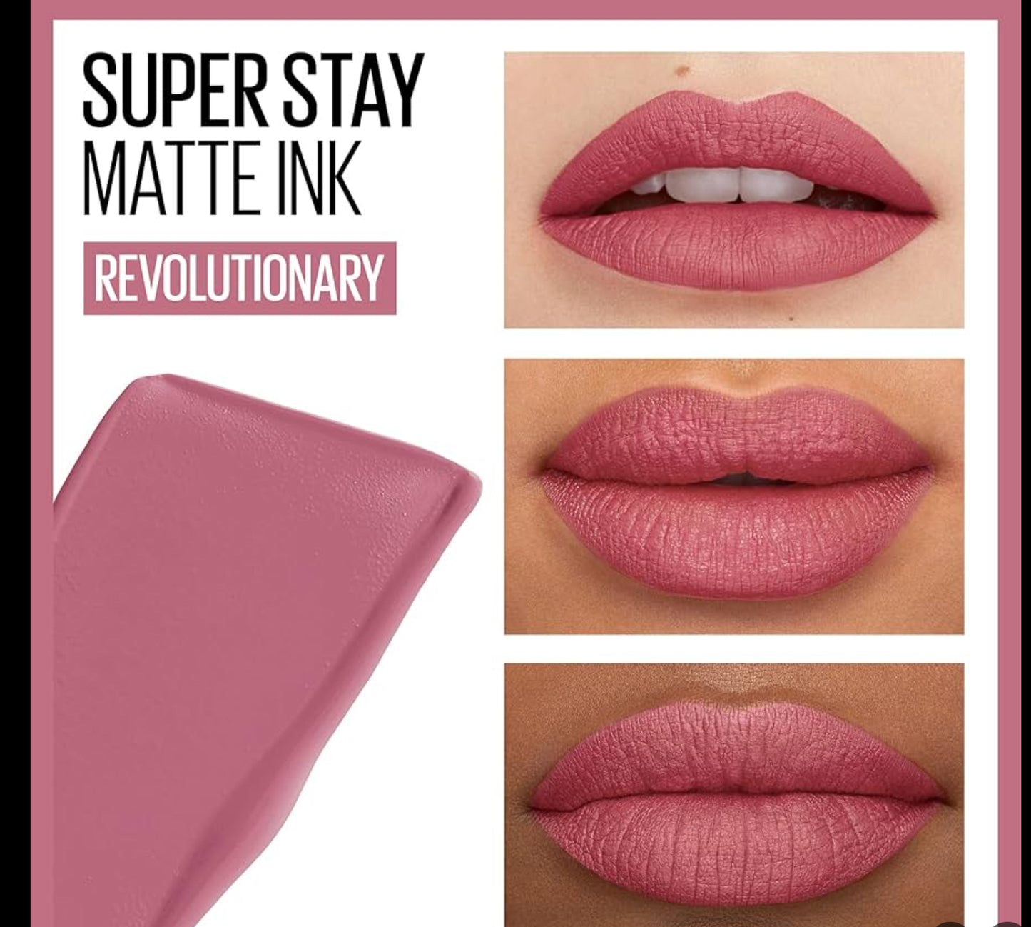Maybelline New York Super Stay Matte Ink Liquid Matte Lipstick -Revolutionary 180