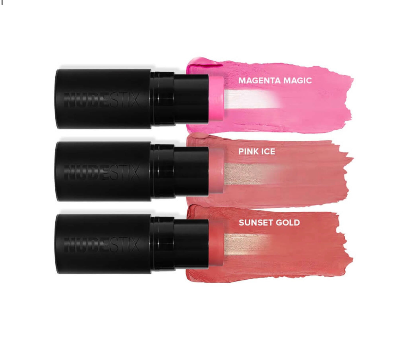 أحمر الخدود NUDESTIX NUDIES MATTE AND GLOW CORE ALL OVER FACE COLOUR - SUNSET GOLD