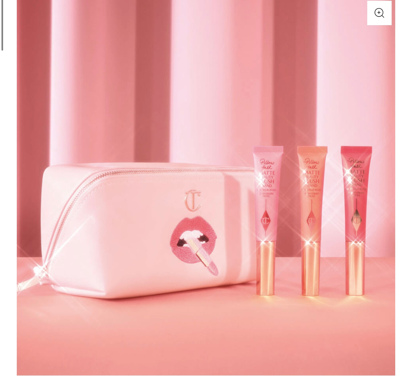 CHARLOTTE TILBURY PILLOW TALK MAKEUP BAG