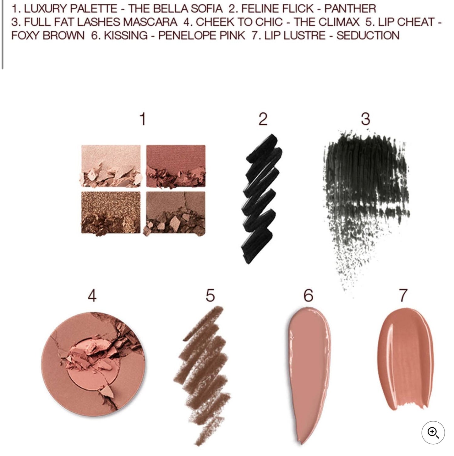 شارلوت تيلبوري - إطلالة بيلا صوفيا العميقة