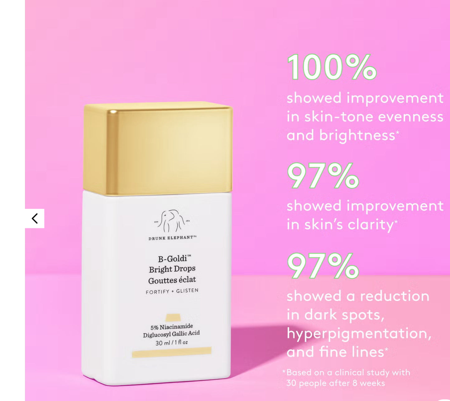 Drunk Elephant B-Goldi Bright Drops 30ml
