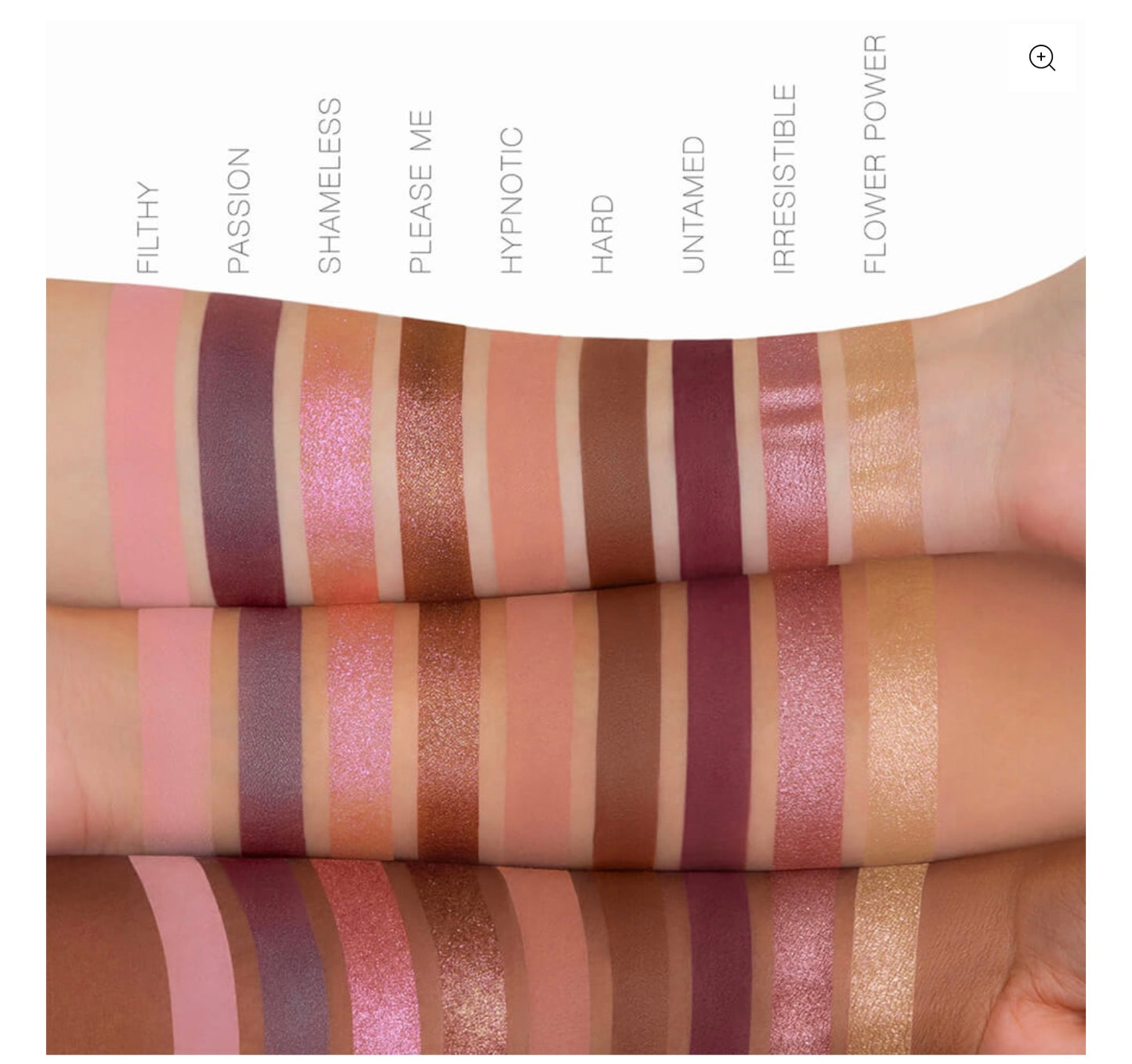 HUDA BEAUTY NAUGHTY NUDE EYESHADOW PALETTE