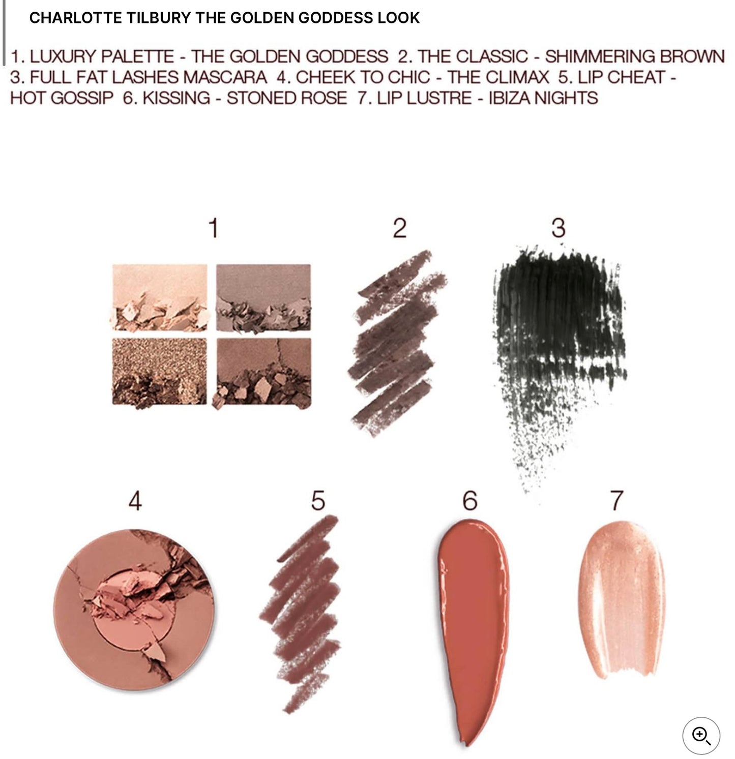 شارلوت تيلبوري الإلهة الذهبية تبدو عميقة