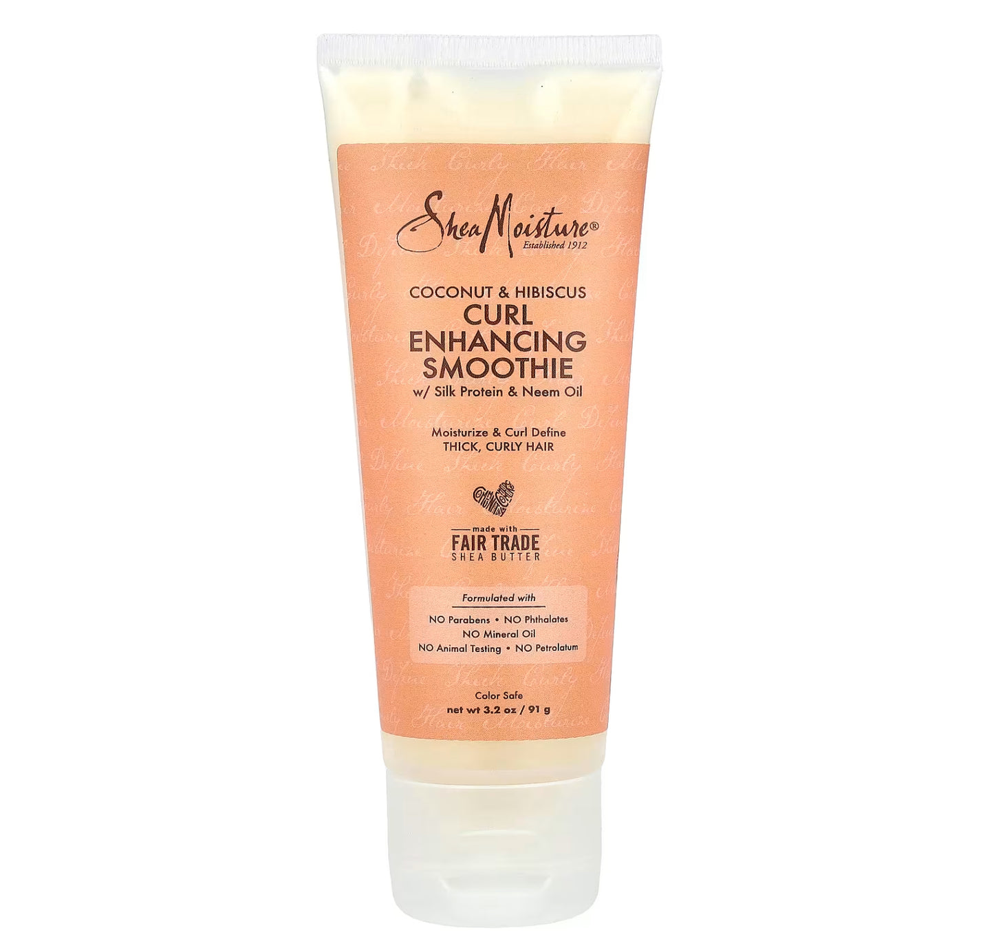 مرطب معزز للشعر غني بزيت جوز الهند و الكركديه