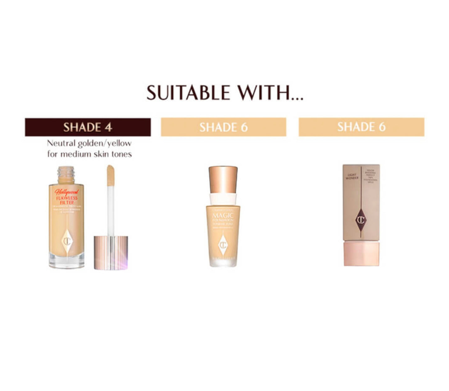 CHARLOTTE TILBURY MINI HOLLYWOOD FLAWLESS FILTER -all shades available