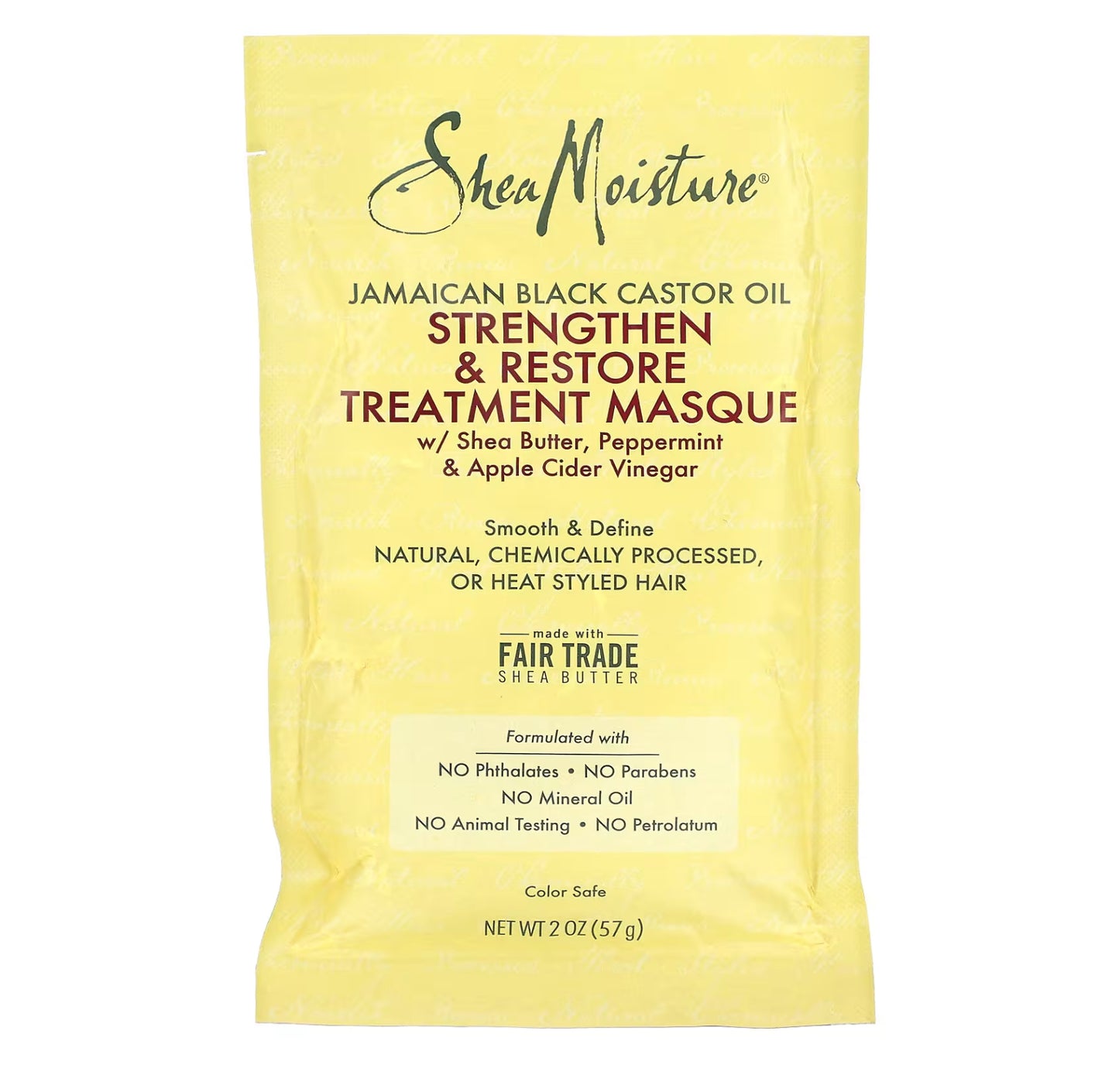 قناع علاجي للتقوية و التجديد زيت الخروع اسود الجامايكي