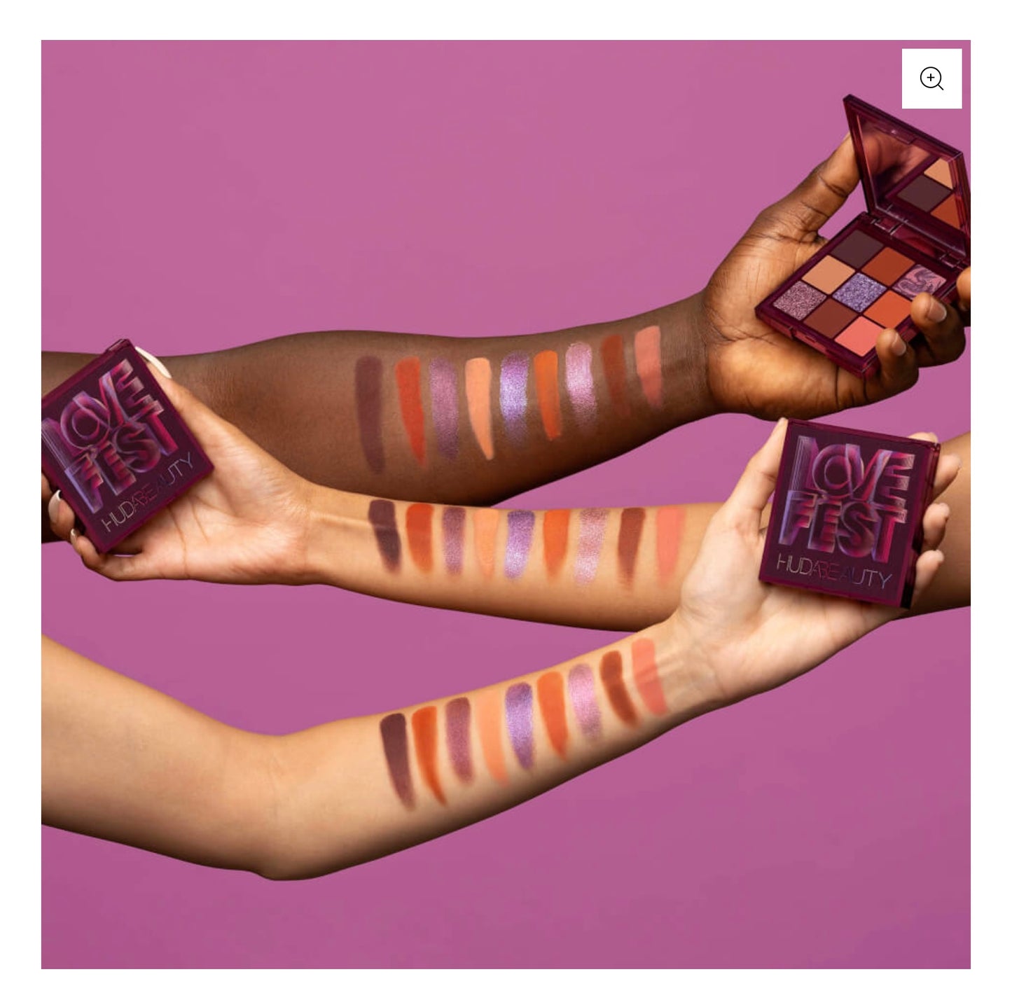 HUDA BEAUTY LOVEFEST OBSESSIONS EYESHADOW PALETTE