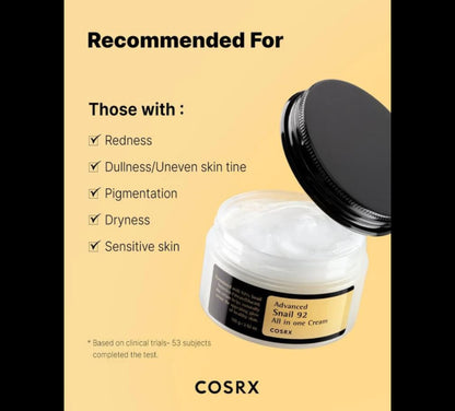 كريم الحلزون من كوز آر اكس