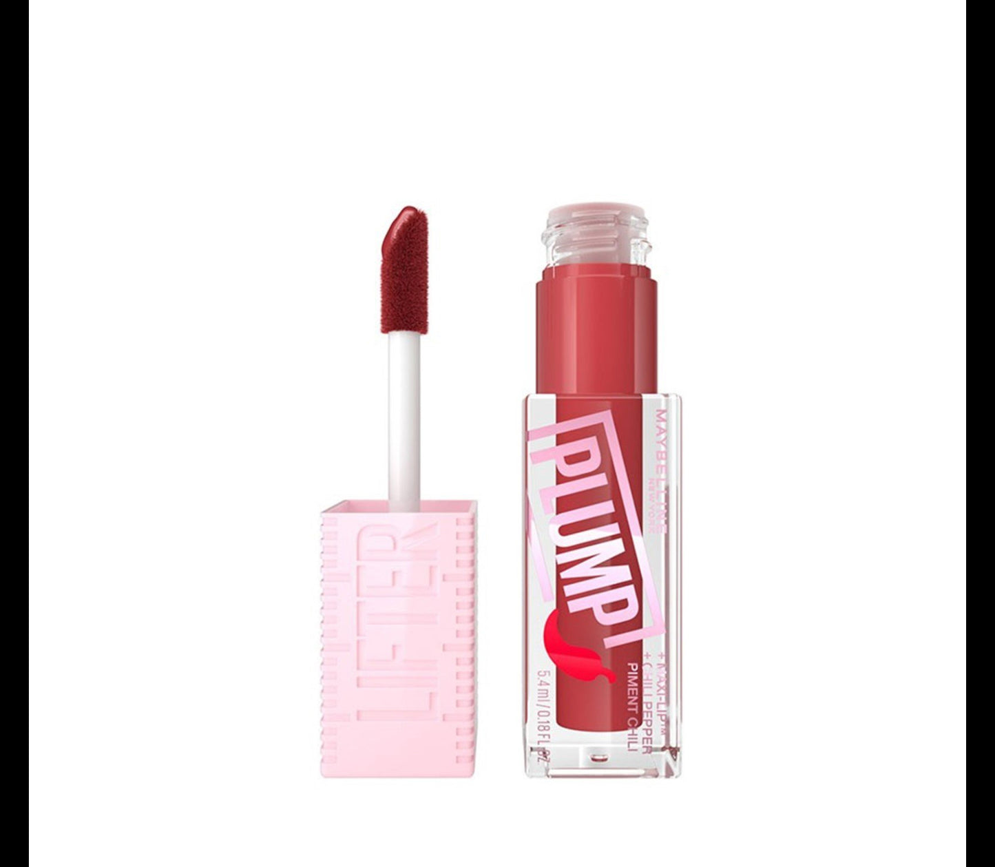 Maybelline Lifter Plump Lip Plumping Gloss 006 Hot Chili