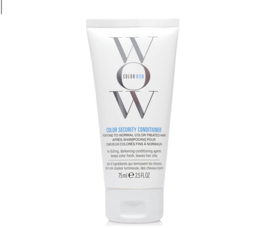 بلسم كولور واو للسفر لحماية اللون للشعر الناعم إلى العادي 75 مل 