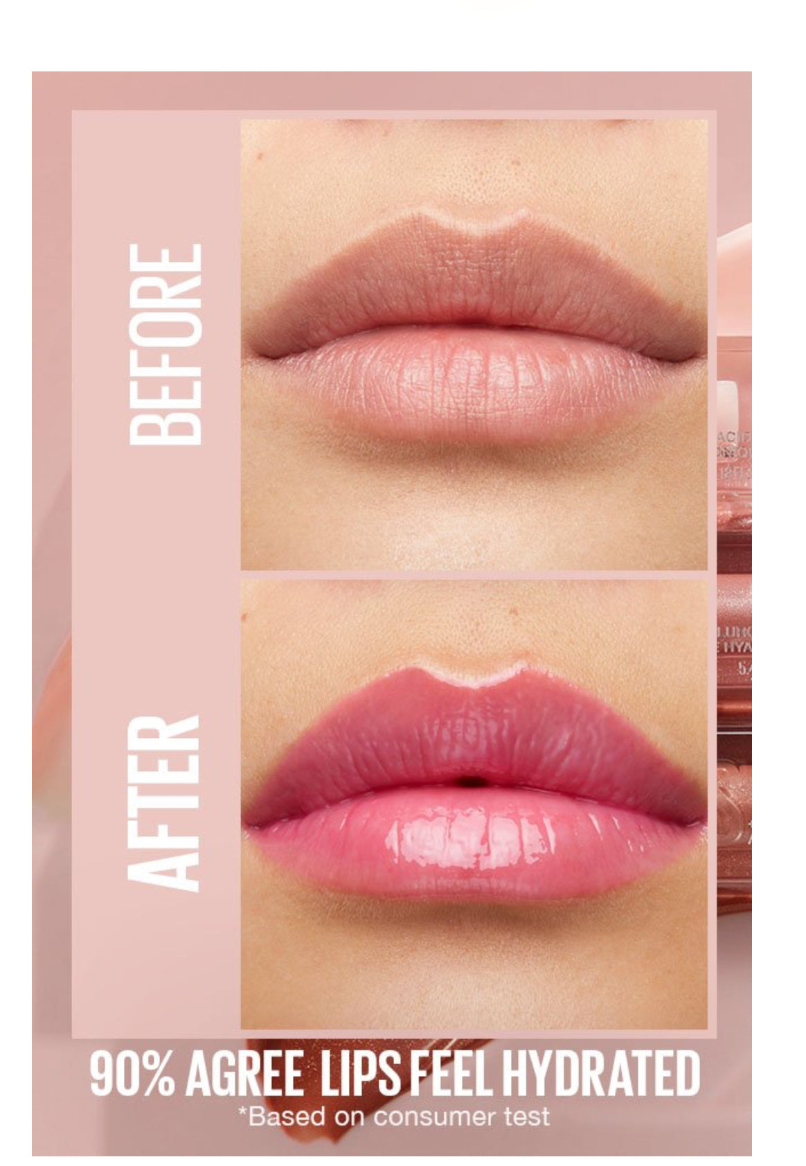 MAYBELLINE LIFTER GLOSS LIP GLOSS MAKEUP WITH HYALURONIC ACID - Bubblegum