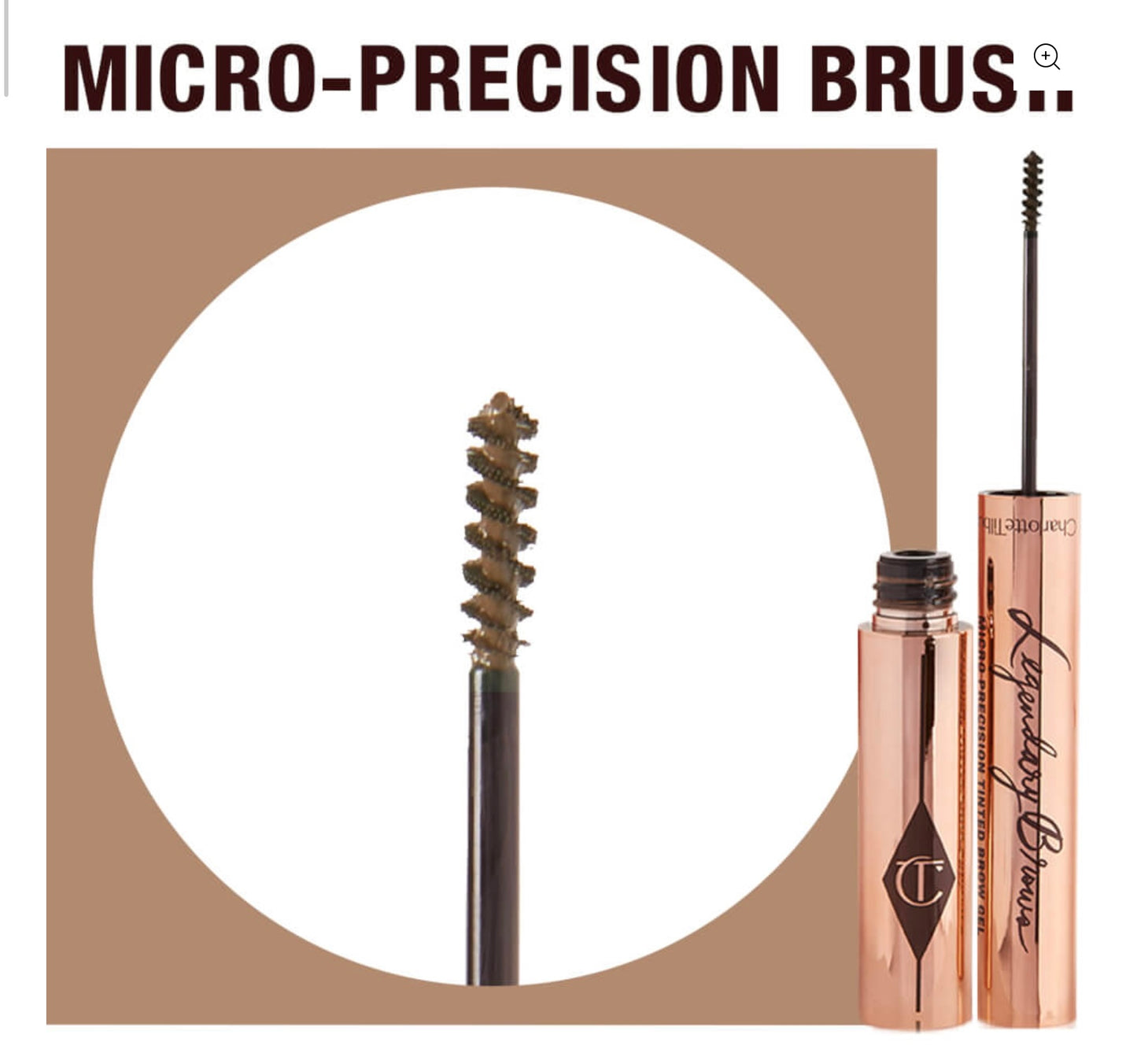 CHARLOTTE TILBURY LEGENDARY BROWS - DARK BROWN