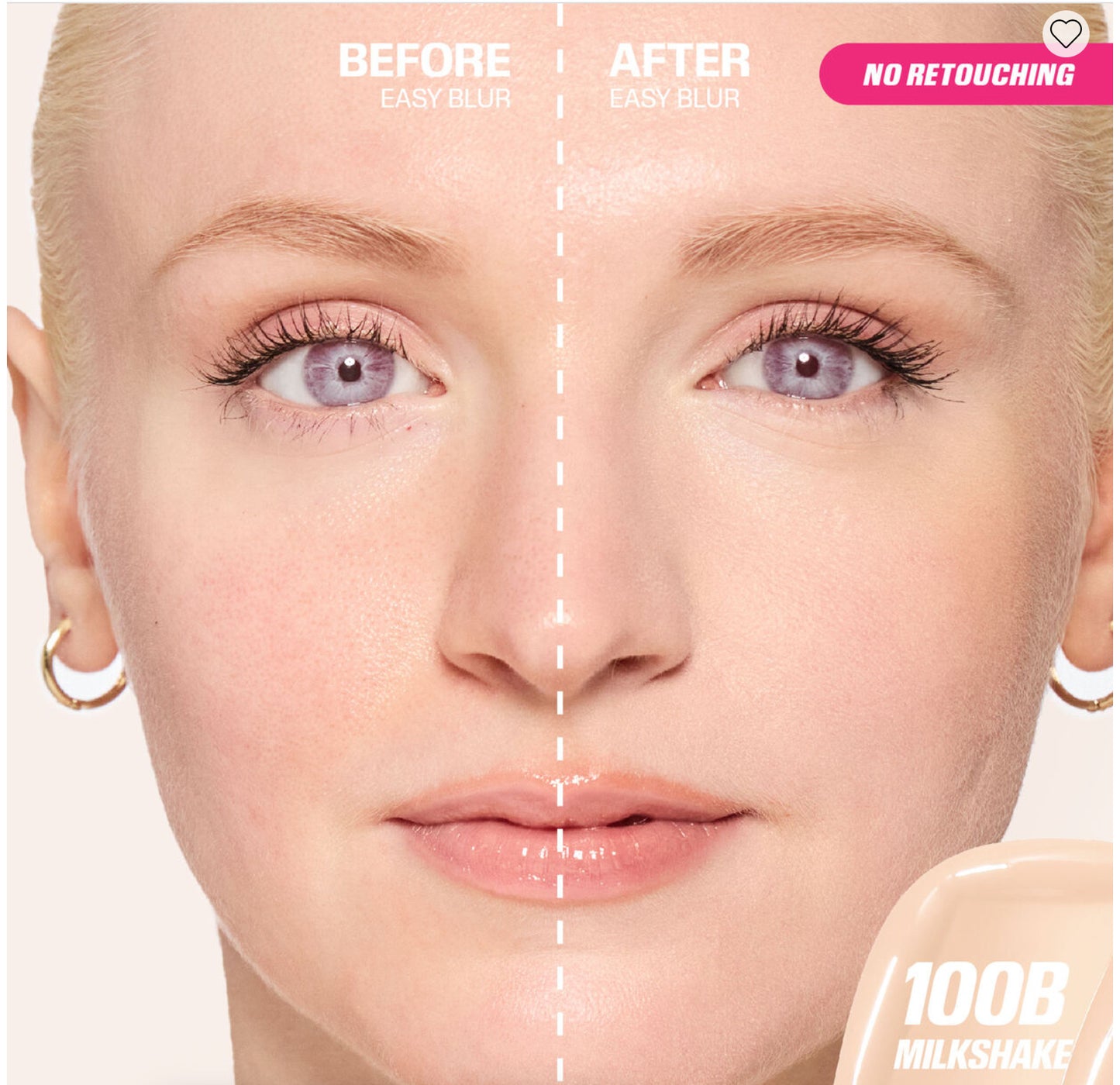 Easy Blur Natural Airbrush Foundation with Niacinamide - shade Vanilla