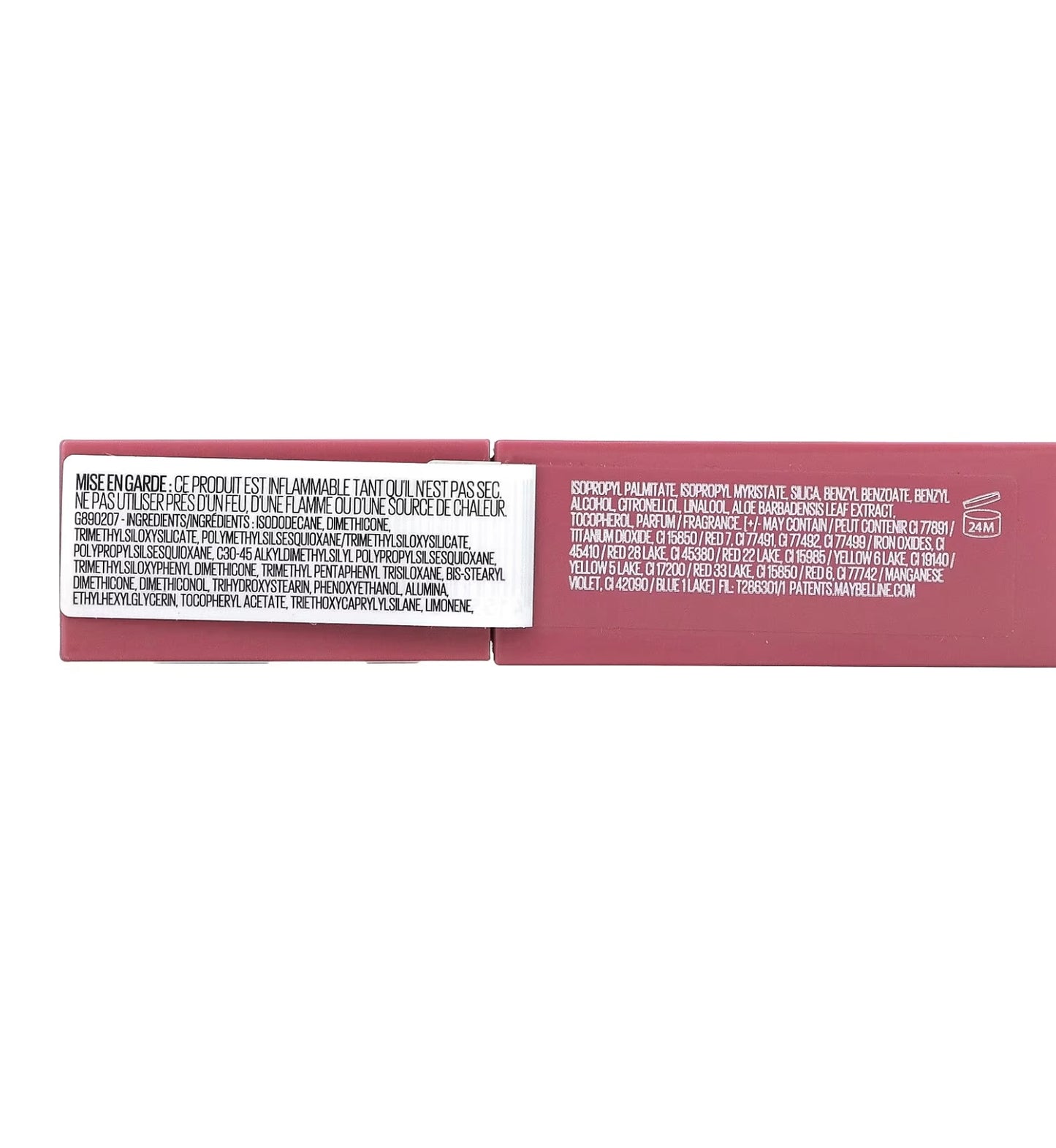 أحمر شفاه سائل يدوم طويلاً من ميبيلين سوبر ستاي فينيل إنك - COY 20