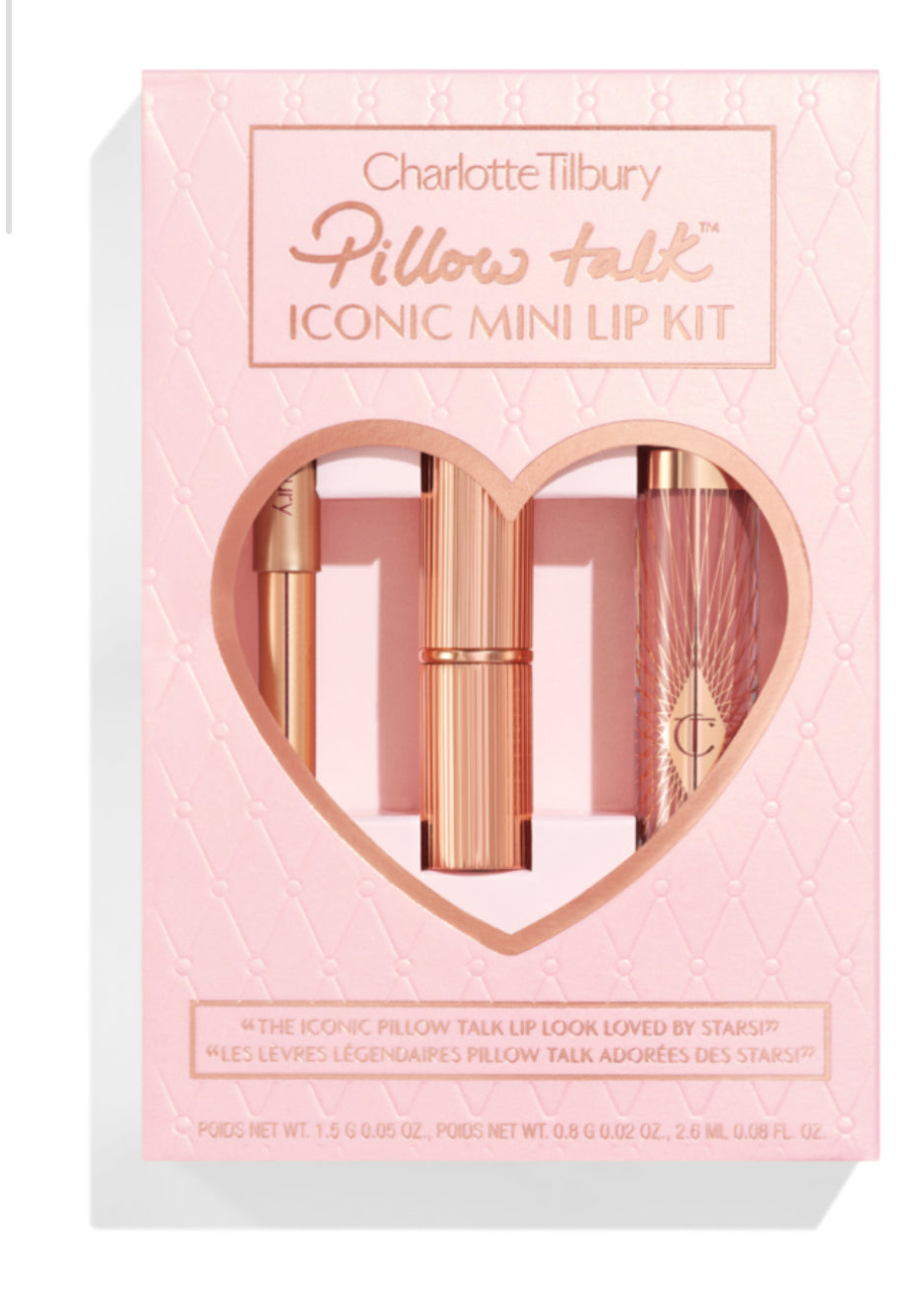 Charlotte Tilbury Mini Pillow Talk Lip Kit