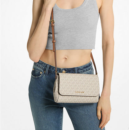 Medium Logo Convertible Crossbody Bag
