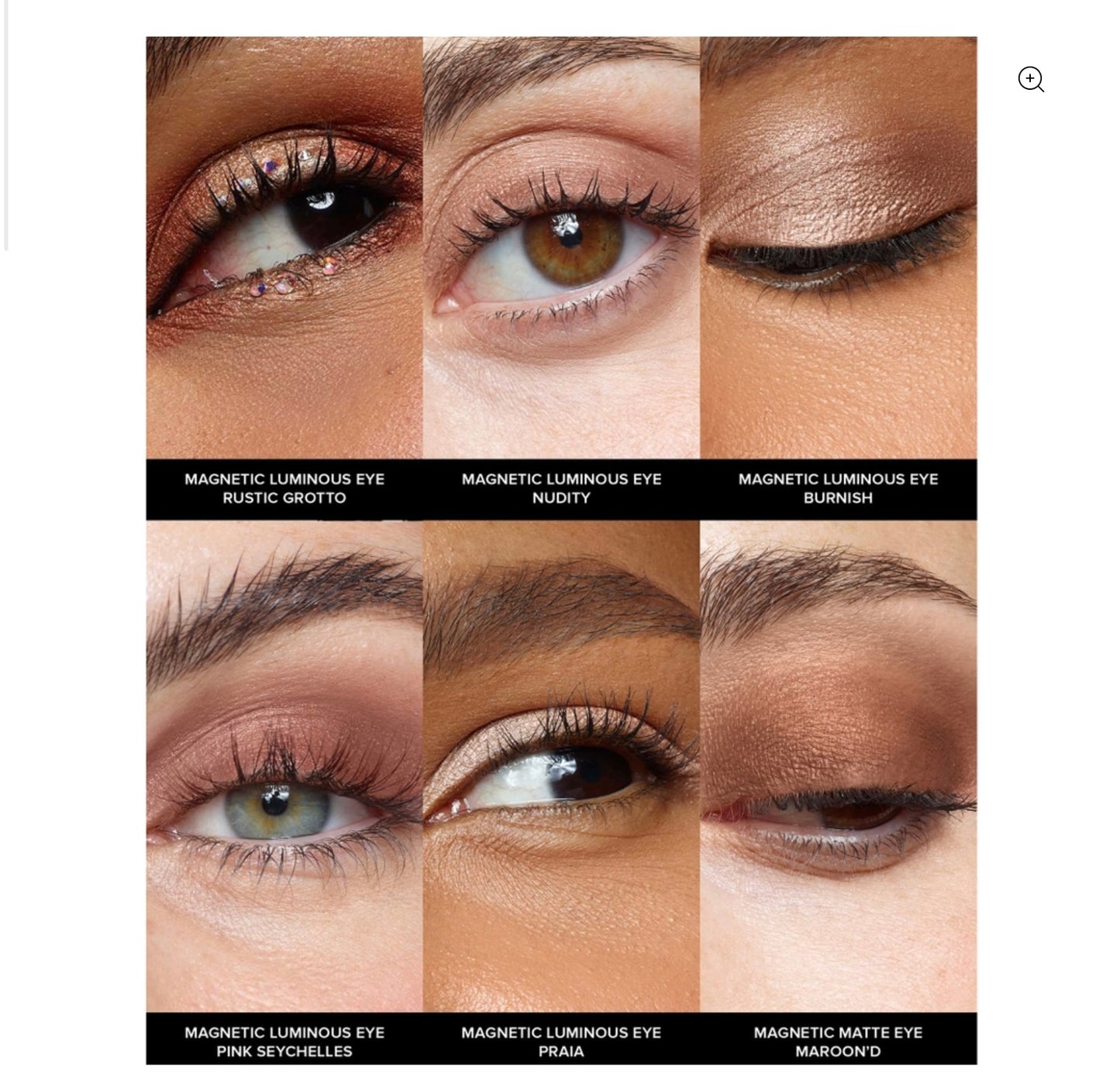 مجموعة أقلام العيون نودستيكس نود بيتش المكونة من 6 قطع