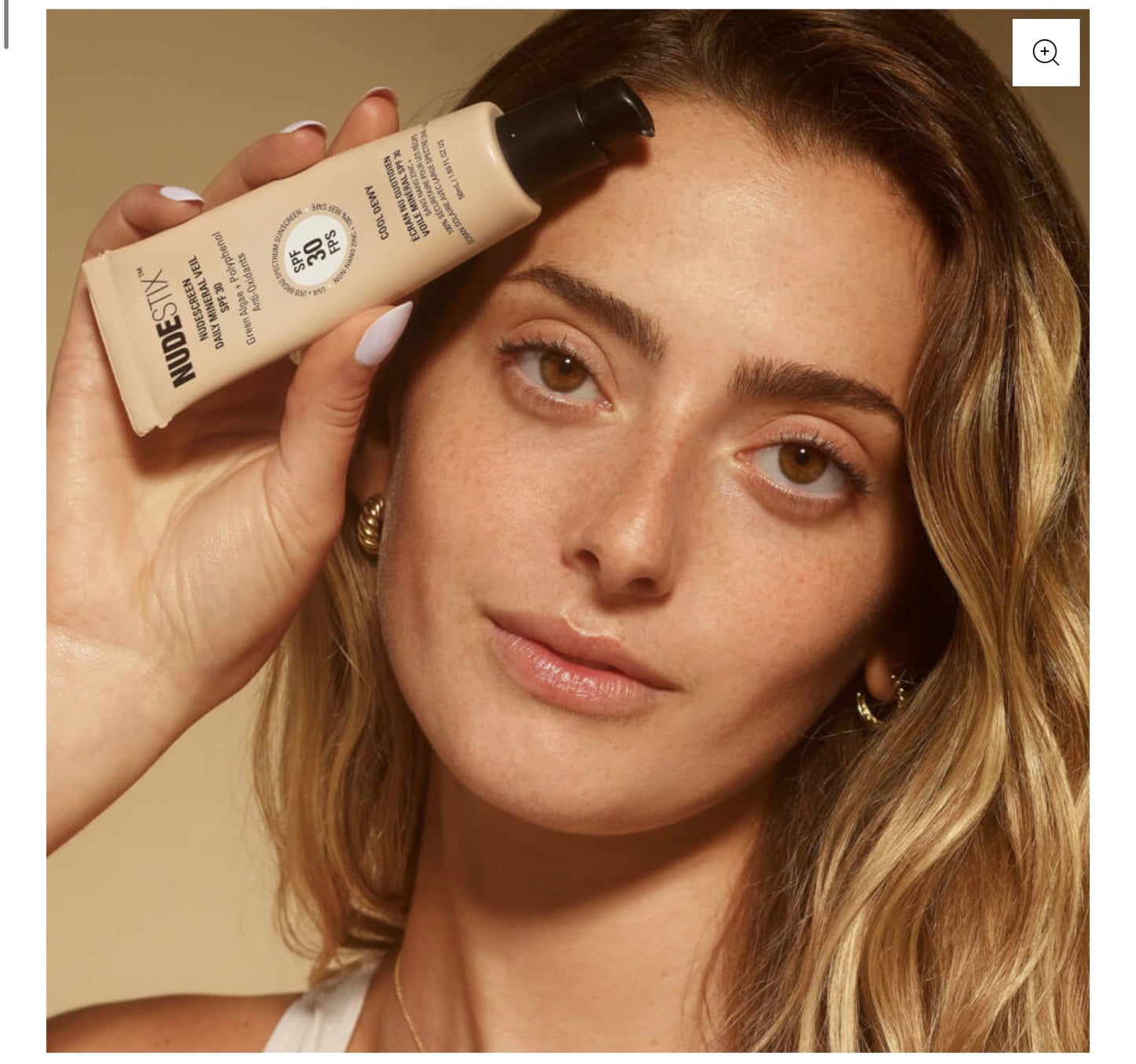 نودستيكس نيو سكرين واقي شمسي يومي معدني بعامل حماية من أشعة الشمس 30 