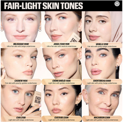 Easy Blur Natural Airbrush Foundation with Niacinamide - shade Vanilla