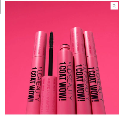 HUDA BEAUTY 1 COAT WOW! EXTRA VOLUMISING AND LIFTING MASCARA 10ML - VERY VANTA