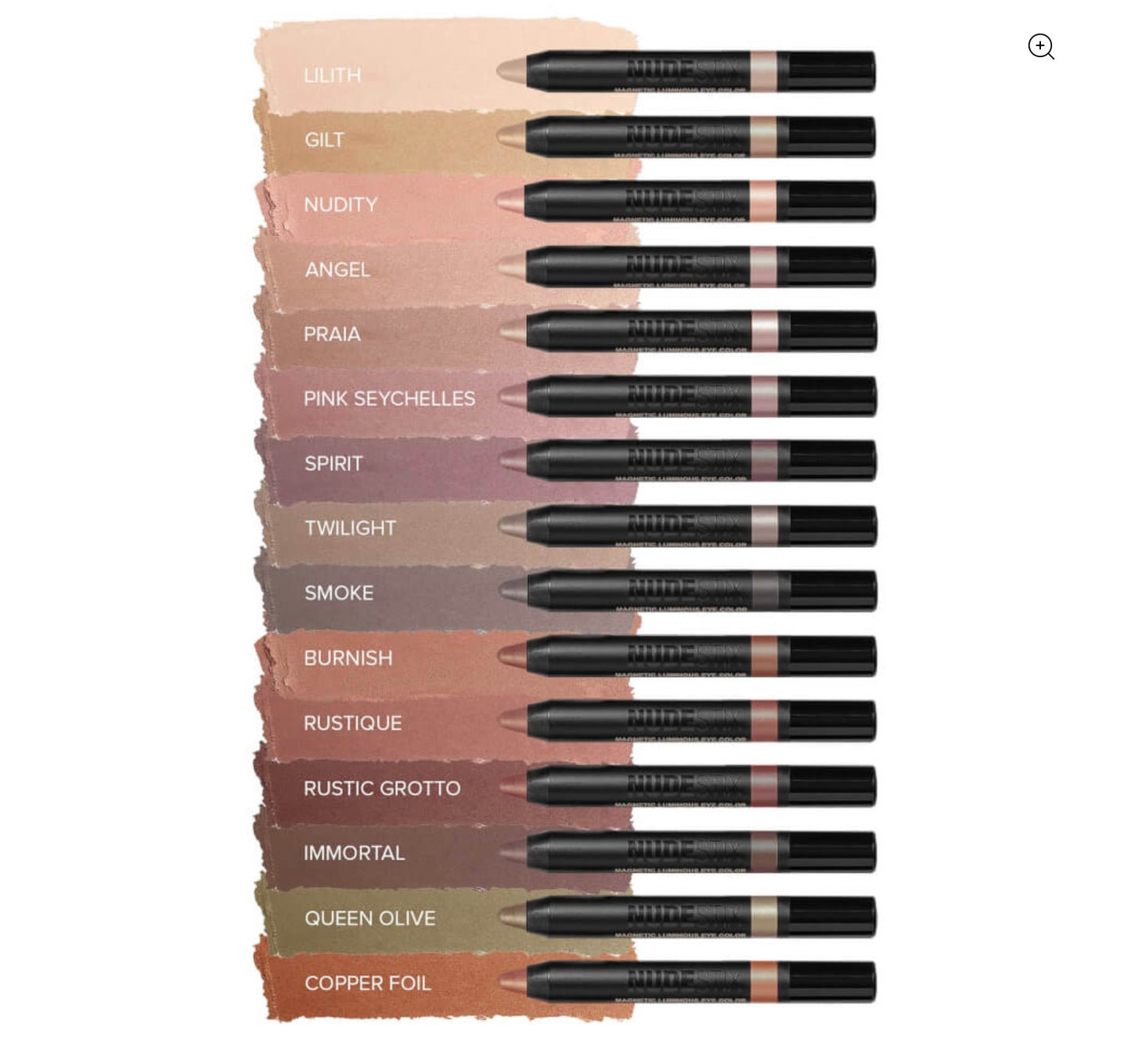 NUDESTIX MAGNETIC LUMINOUS EYE COLOUR GILT