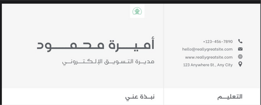 باقة التوظيف الاحترافية – CV + Cover Letter + معرض الأعمال