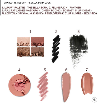 CHARLOTTE TILBURY THE BELLA SOFIA LOOK light