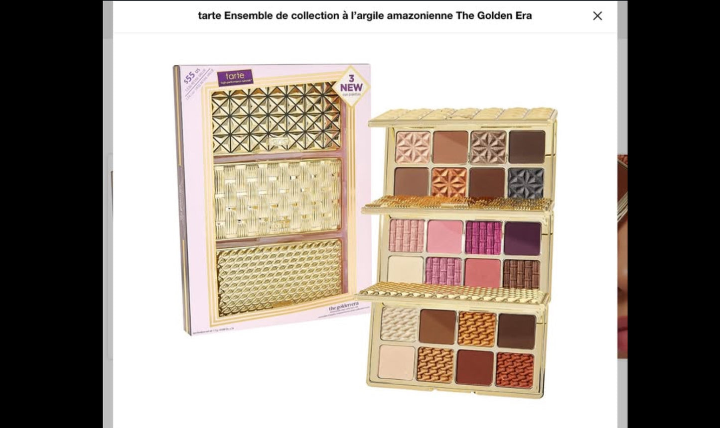 Tarte 3 new pallet