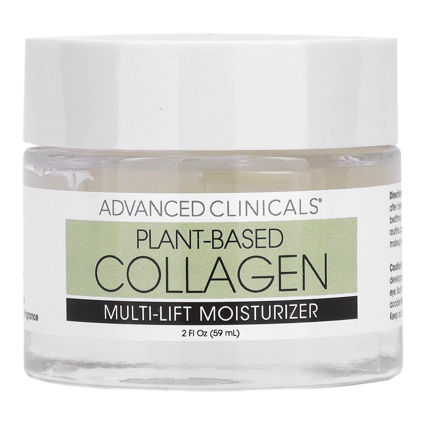 Advanced clinicals كريم كولاجين نباتي مرطب متعدد لشد البشرة ٥٩مل
