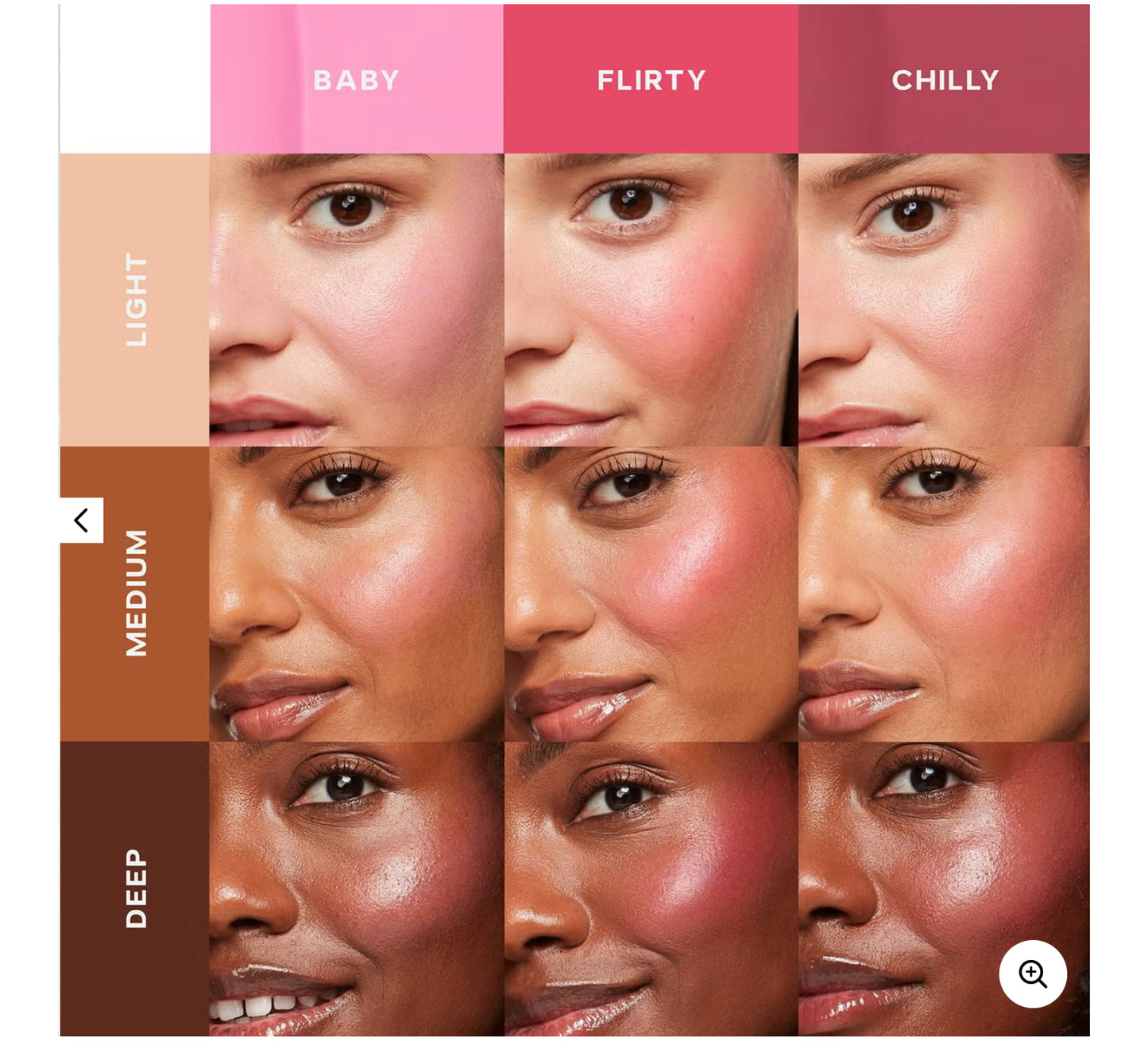 Saie Mini Dew Blush Trio