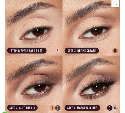 HUDA BEAUTY CREAMY OBSESSIONS NEUTRAL BROWN 8.2G