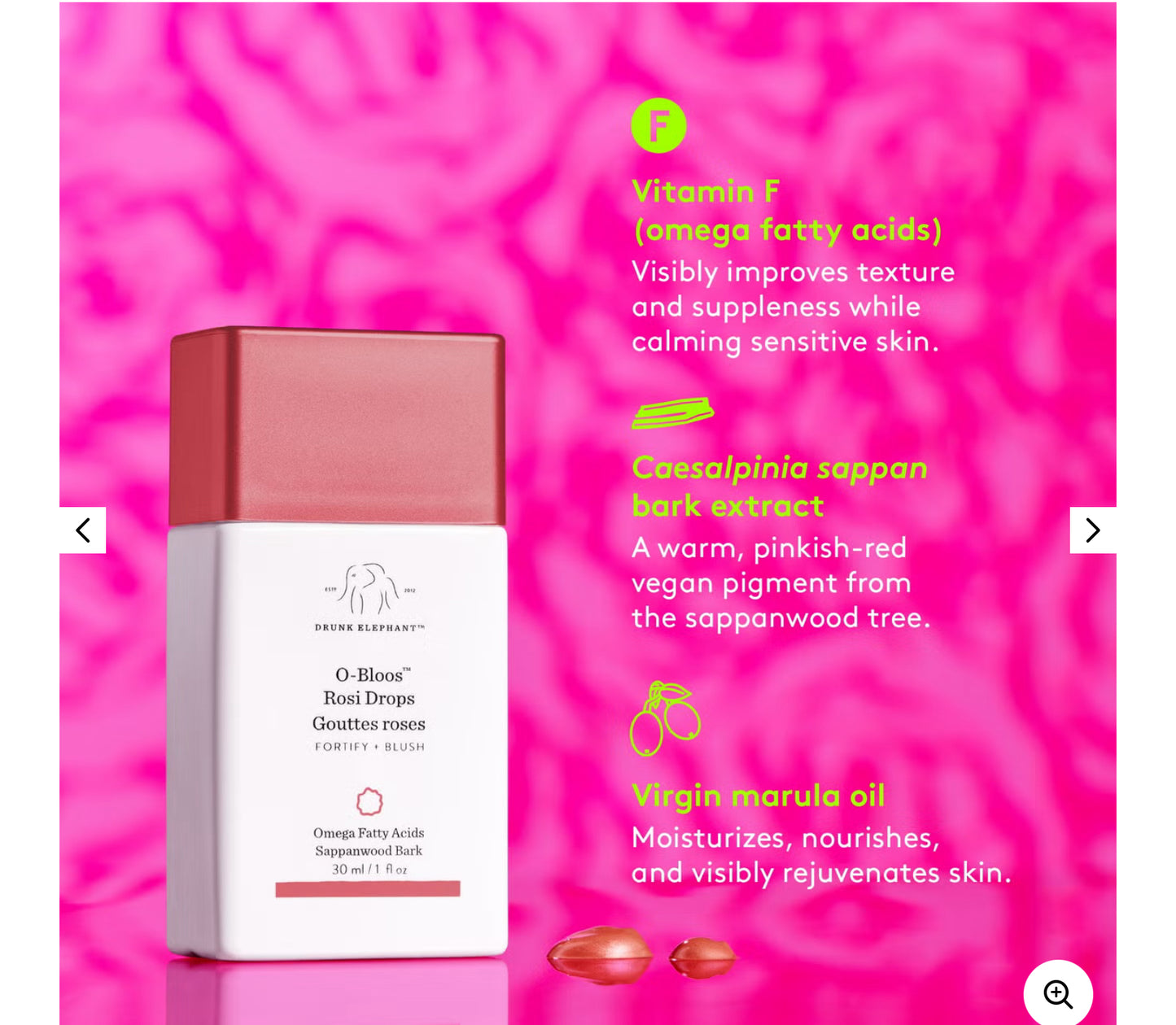 Drunk Elephant O-Bloos Rosi Drops 30ml