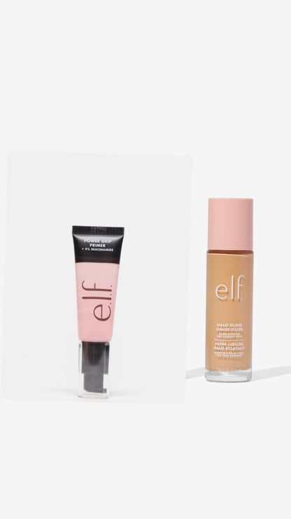 Elf Power Grip Primer & Halo Glow Liquid set