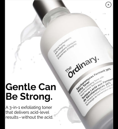 تونر حليبي من ذا اورديناري يحتوي على 30% من مخمر الخميرة 100 مل