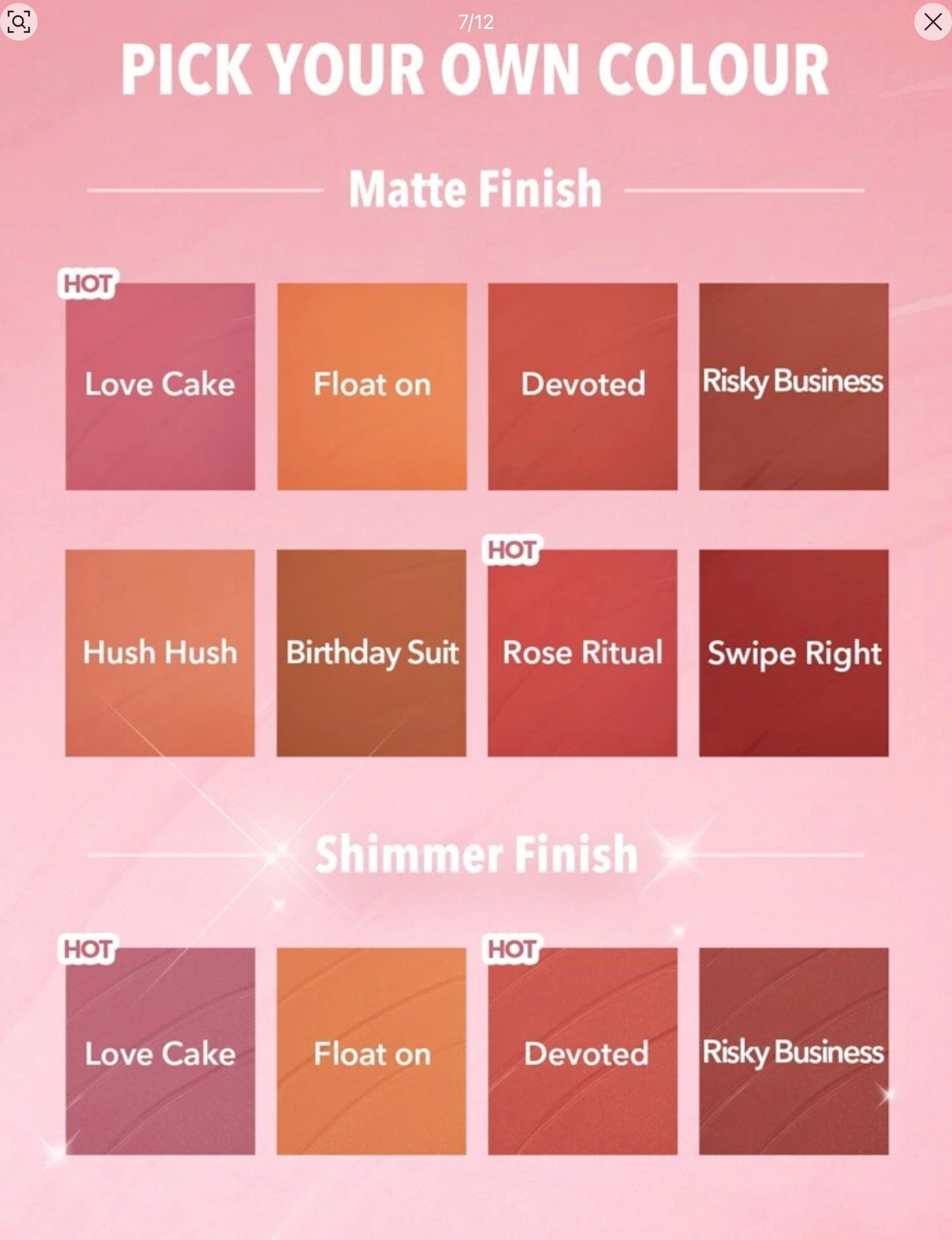 Sheglam Color bloom liquid blush - shade swipe right