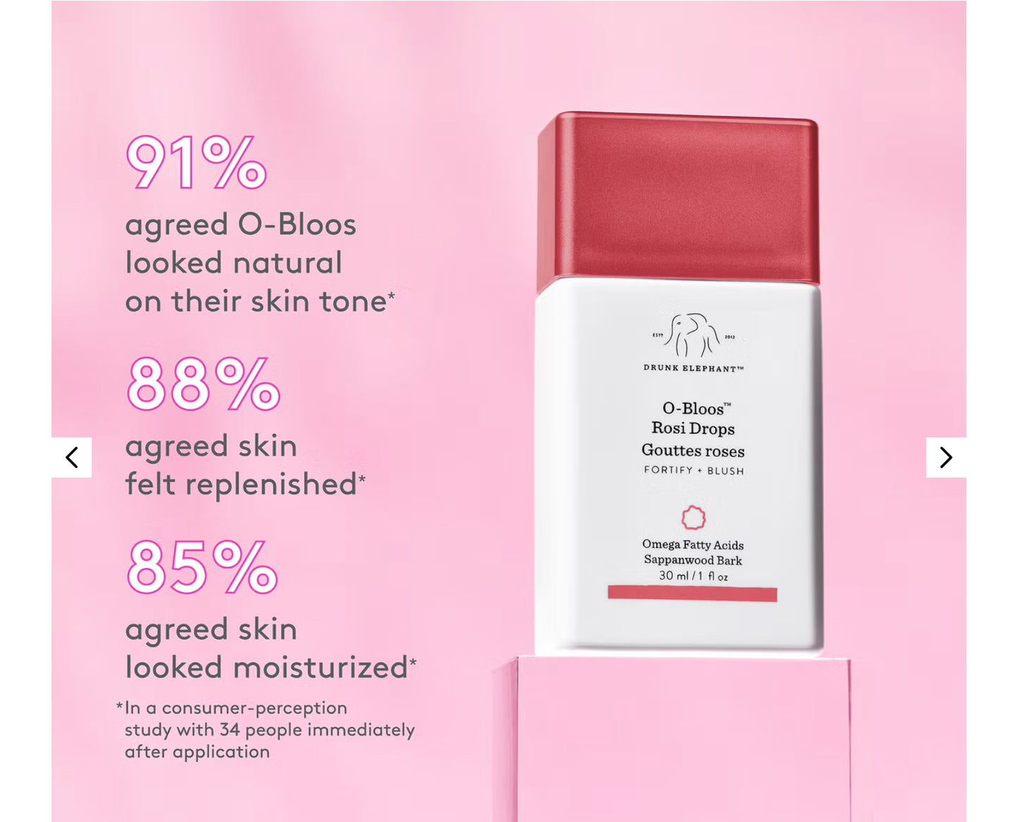 Drunk Elephant O-Bloos Rosi Drops 30ml