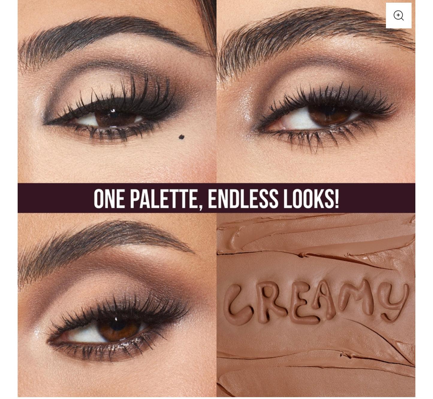 HUDA BEAUTY CREAMY OBSESSIONS NEUTRAL BROWN 8.2G