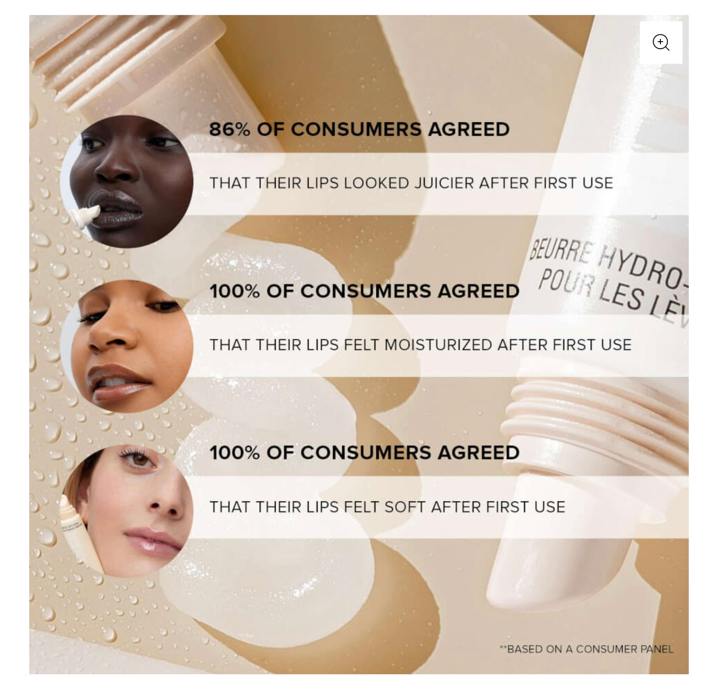 NUDESTIX NUDESKIN HYDRA-PEPTIDE LIP BUTTER - SUGAR PLUM