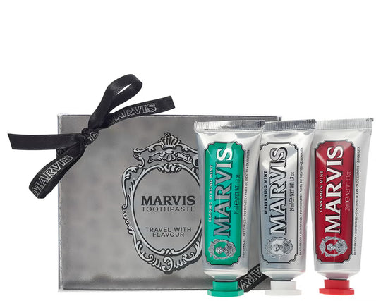 Marvis Travel Flavour Toothpaste Trio 3 x 25ml