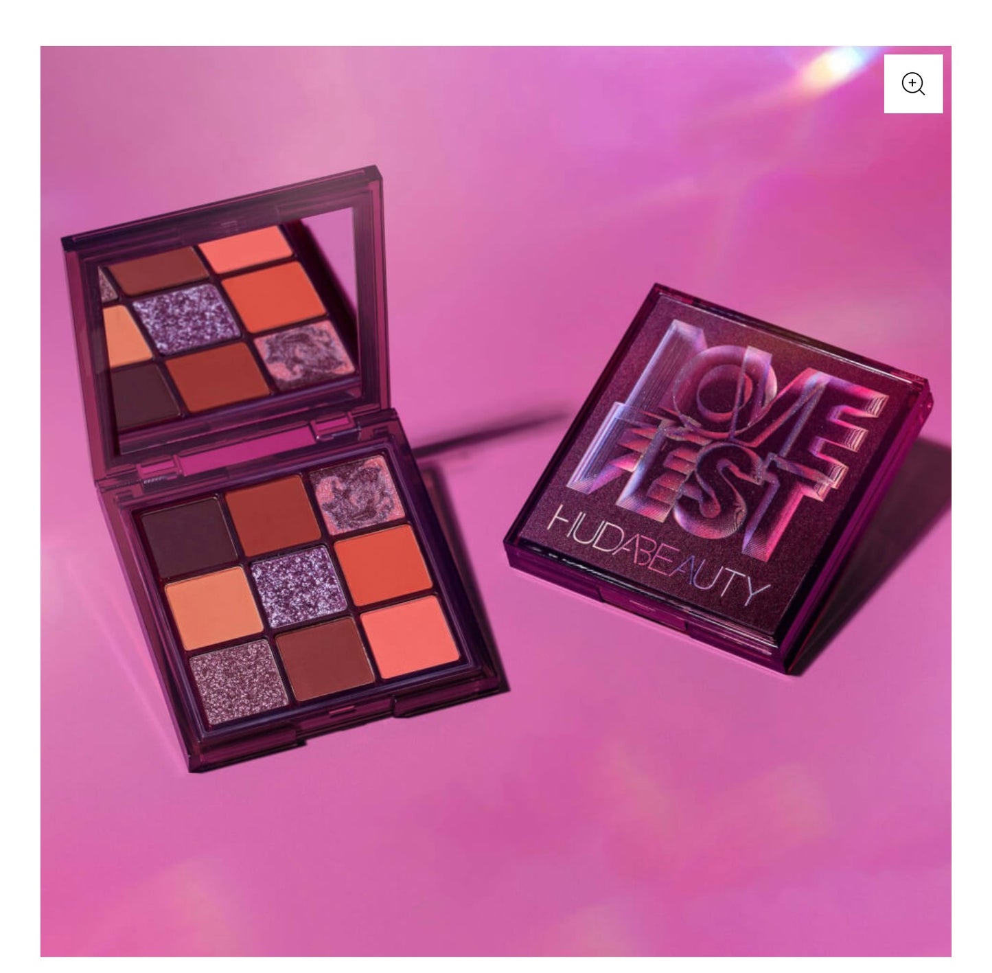 مجموعة ظلال العيون لوف فيست أوبسيشنز من هدى بيوتي