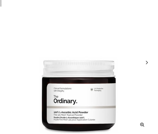 بودرة حمض الأسكوربيك النقي 100% – 20غ