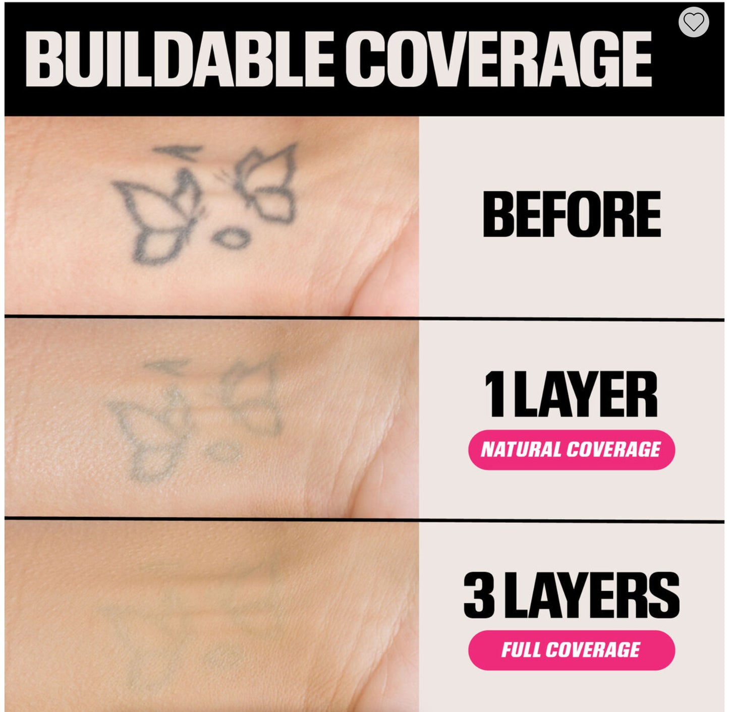 Easy Blur Natural Airbrush Foundation with Niacinamide - shade Vanilla