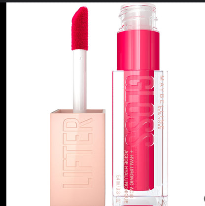 MAYBELLINE LIFTER GLOSS LIP GLOSS MAKEUP WITH HYALURONIC ACID - Bubblegum