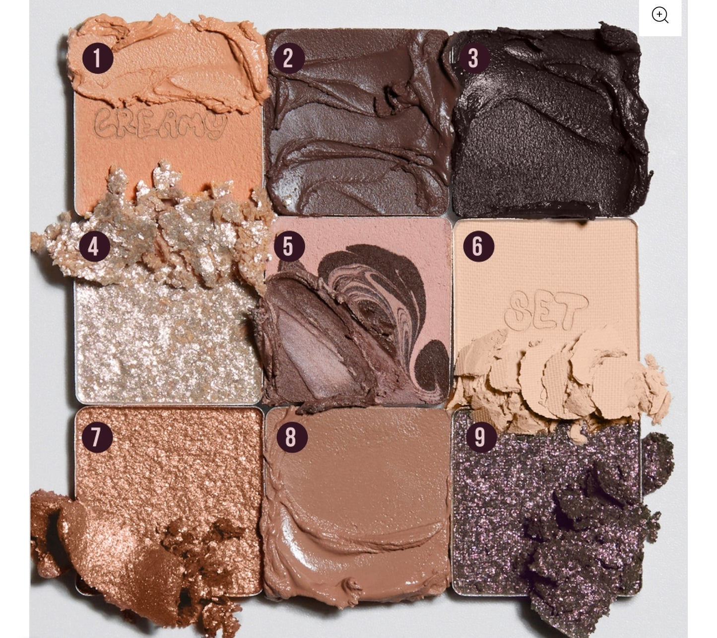 HUDA BEAUTY CREAMY OBSESSIONS NEUTRAL BROWN 8.2G