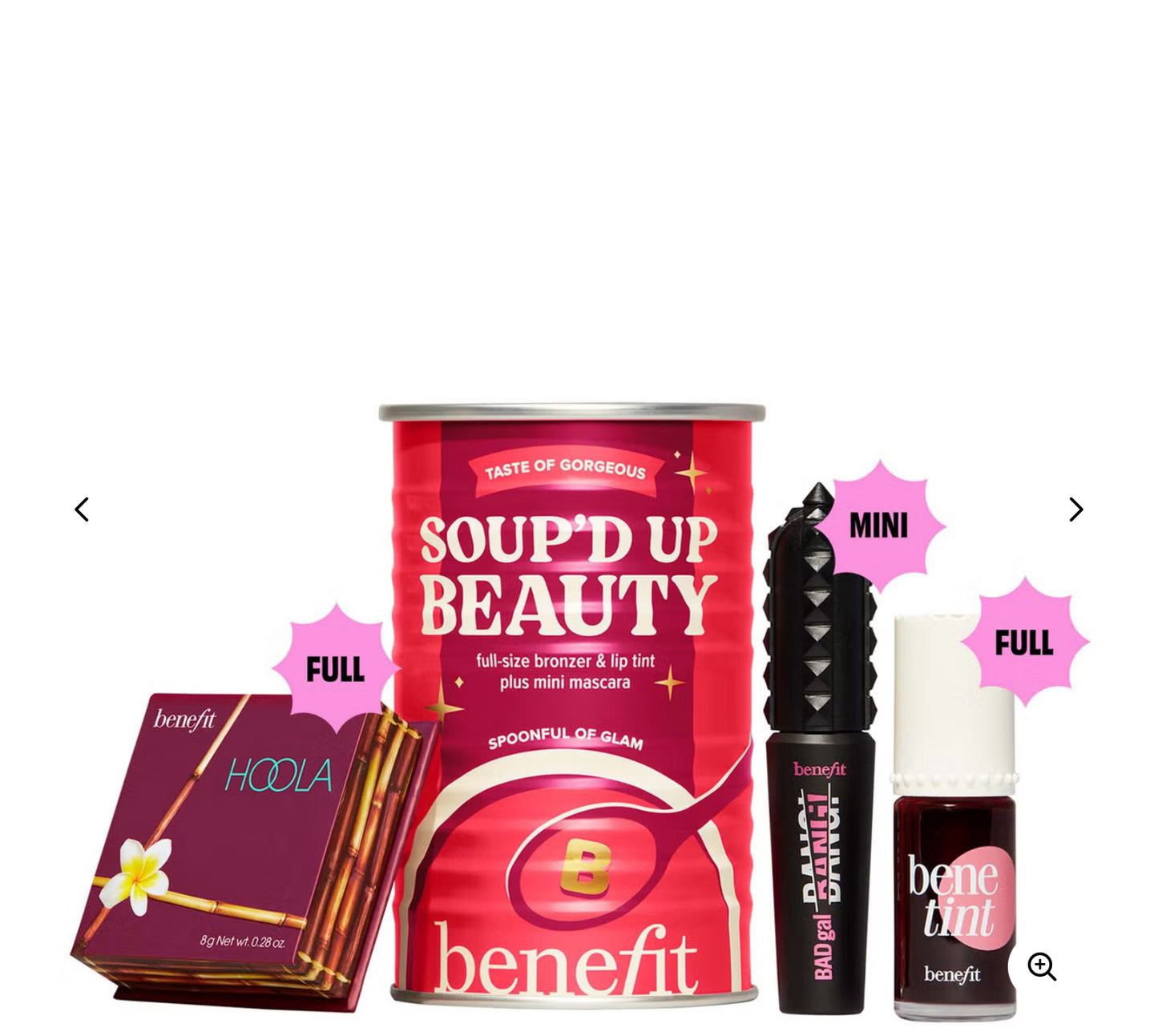 benefit Soup’D Up Beauty - Hoola Bronzer Benetint And Badgal Bang! Mascara